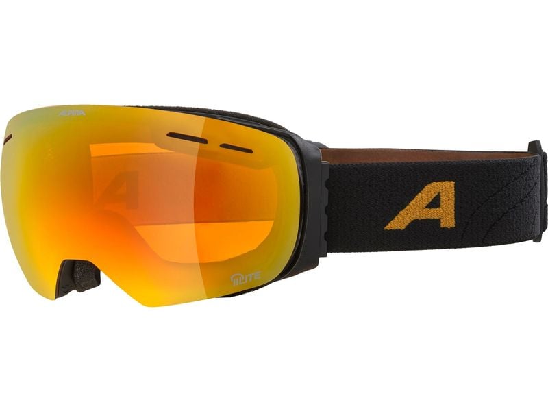 alpina Skibrille Granby Q-Lite Schwarz Komfortable Skibrille