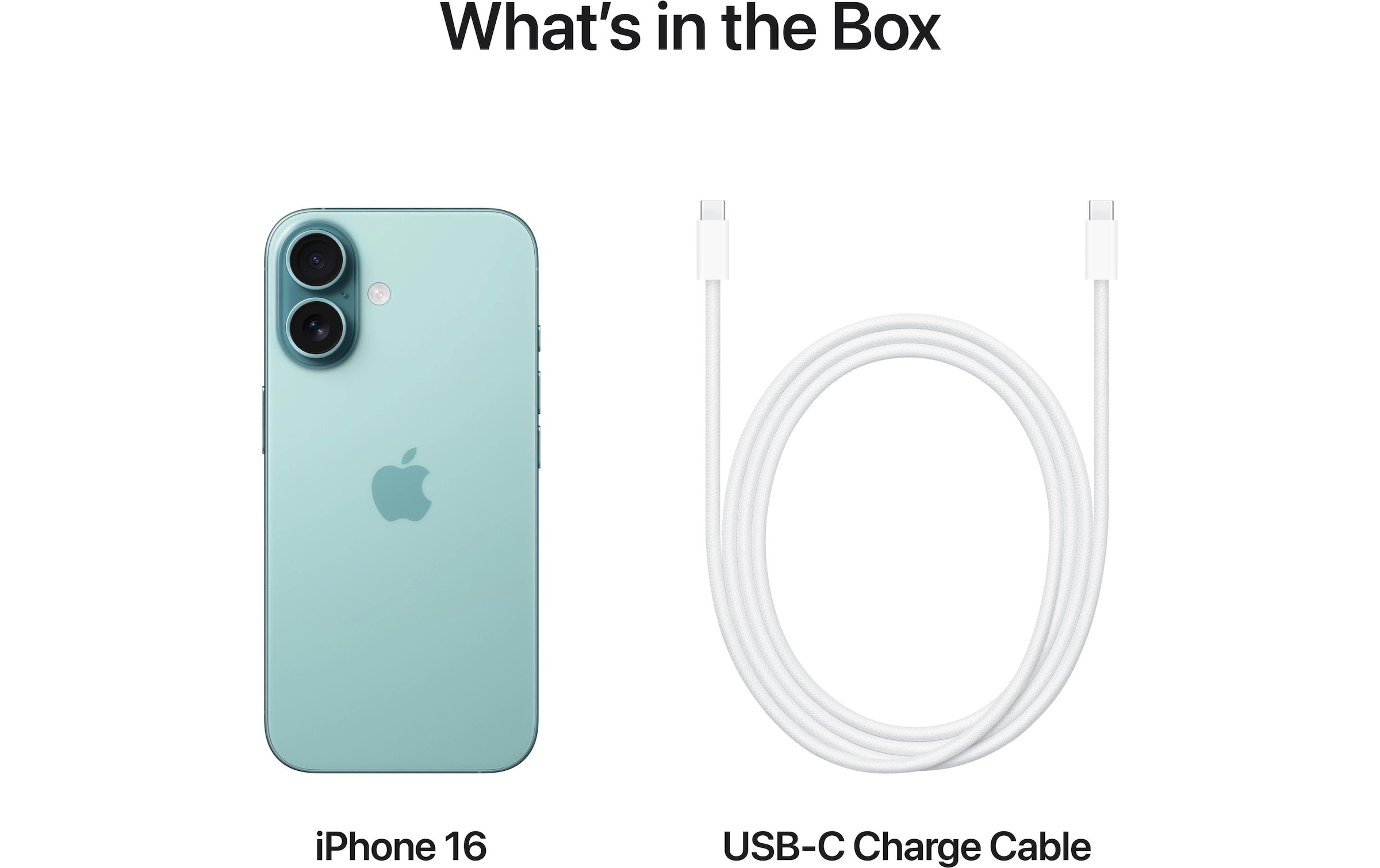 Apple Smartphone »iPhone 16« Teal MYED3QL/A