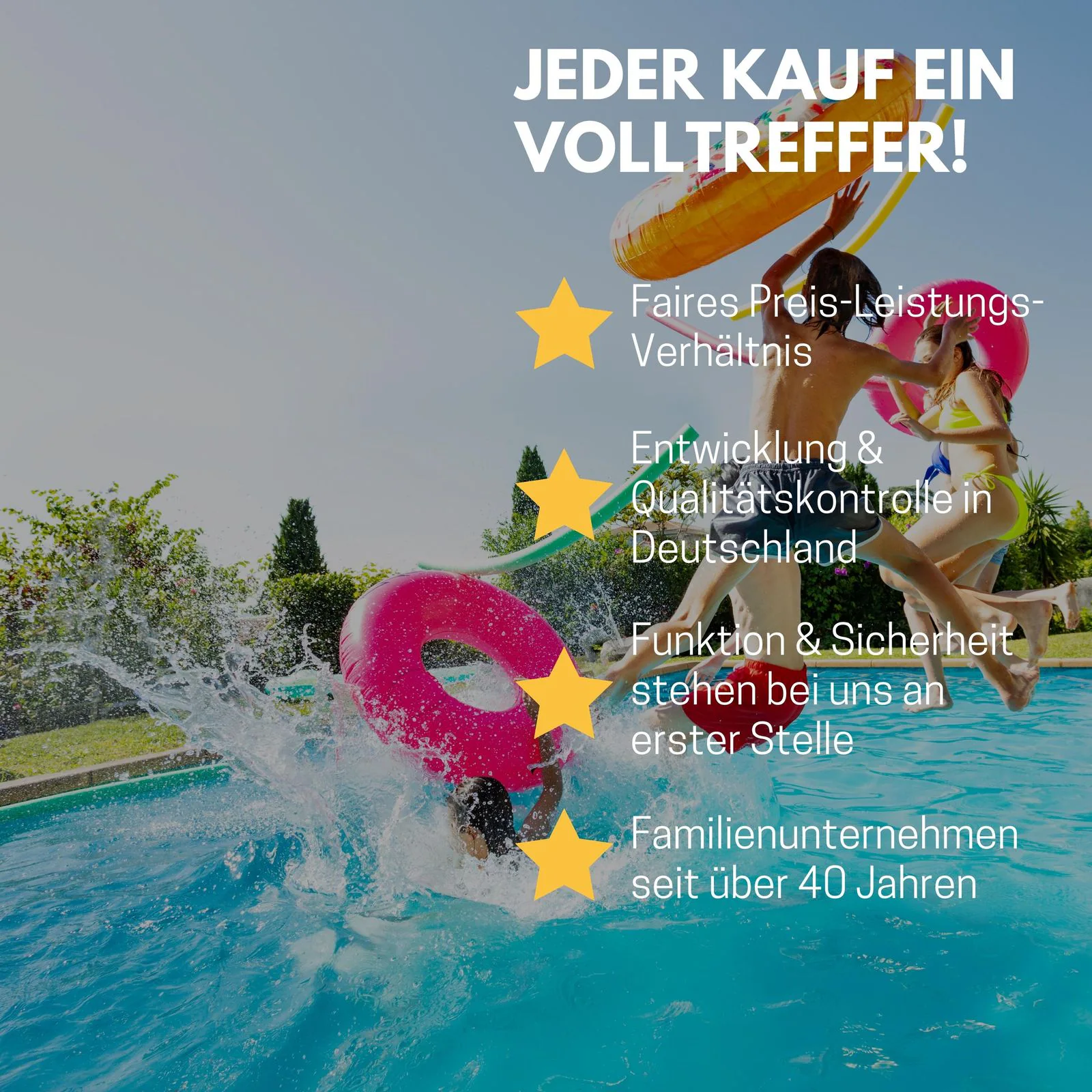 Best Sporting Schwimmflügel für Kinder von 11 bis 30 kg - Sicher im Schwimmbad, im Pool, am Meer und See - Schwimmflügel Kinder 3-6 Jahre