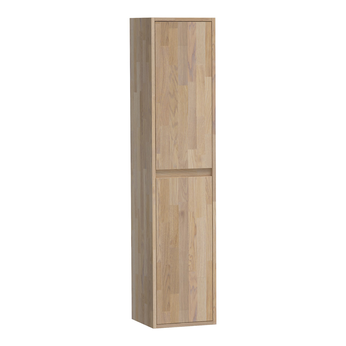 Brauer Adore kolomkast 160cm vingerlas eiken grijs