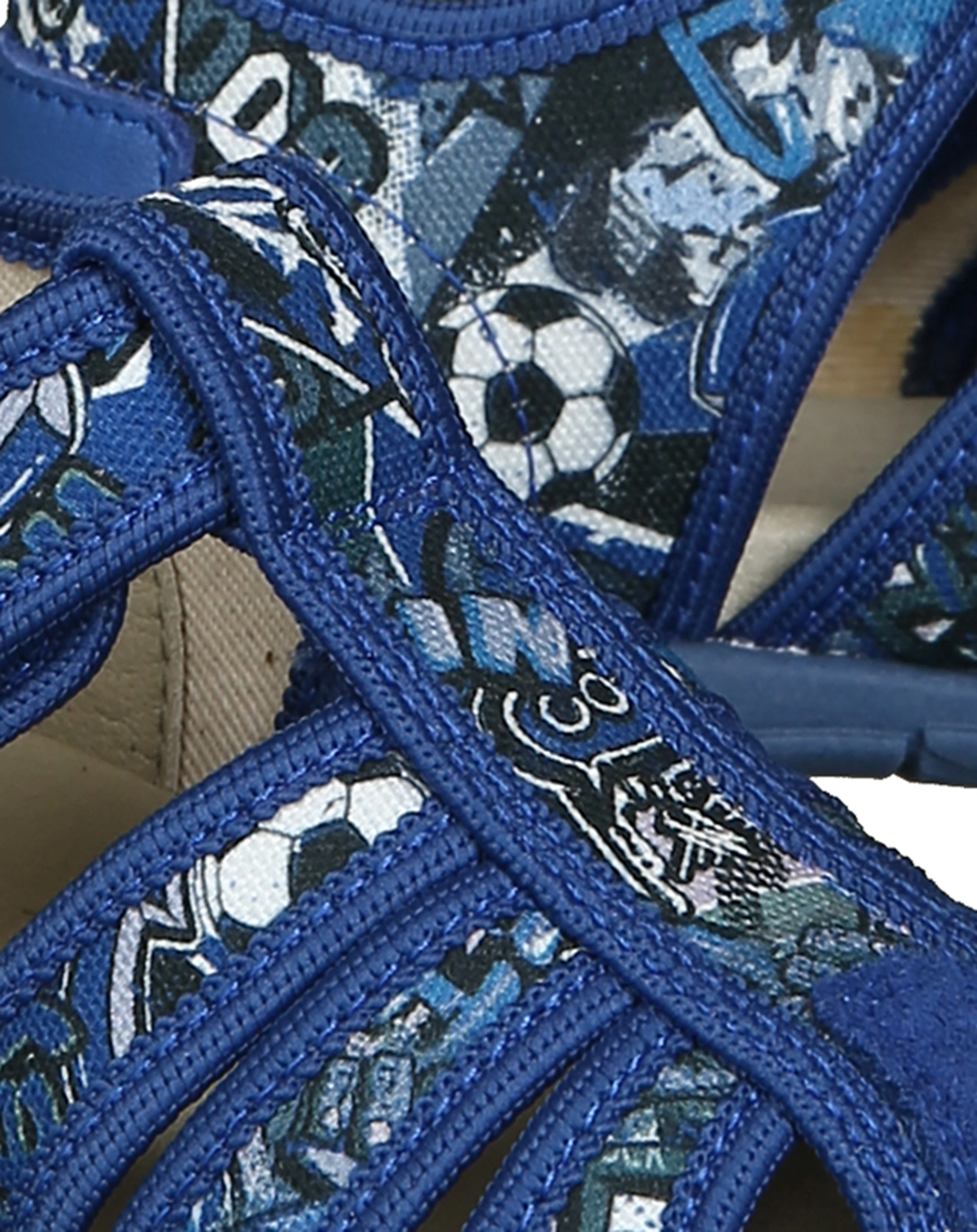 Sandalen SOCCER mit Zehenschutz in blue