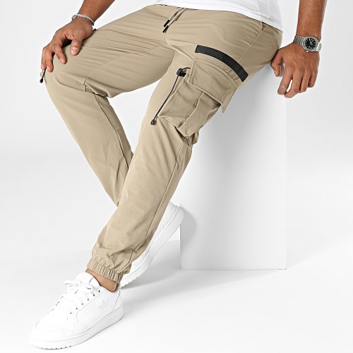 Pantalon Jogging Beige Taupe