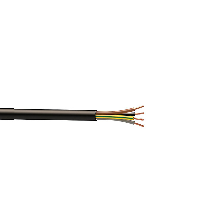 Câble électrique U1000R2V 4x1,5 mm² - 10 m