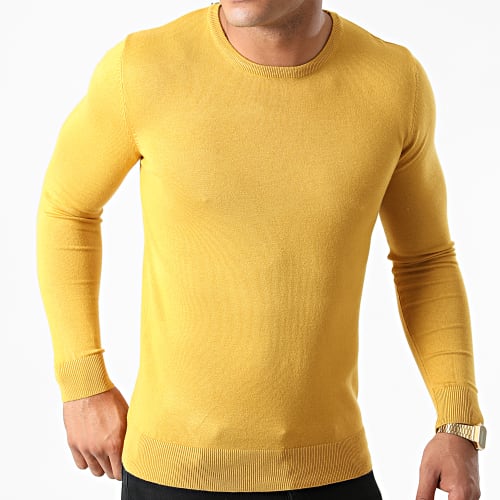 Pull LD-69006 Jaune Moutarde