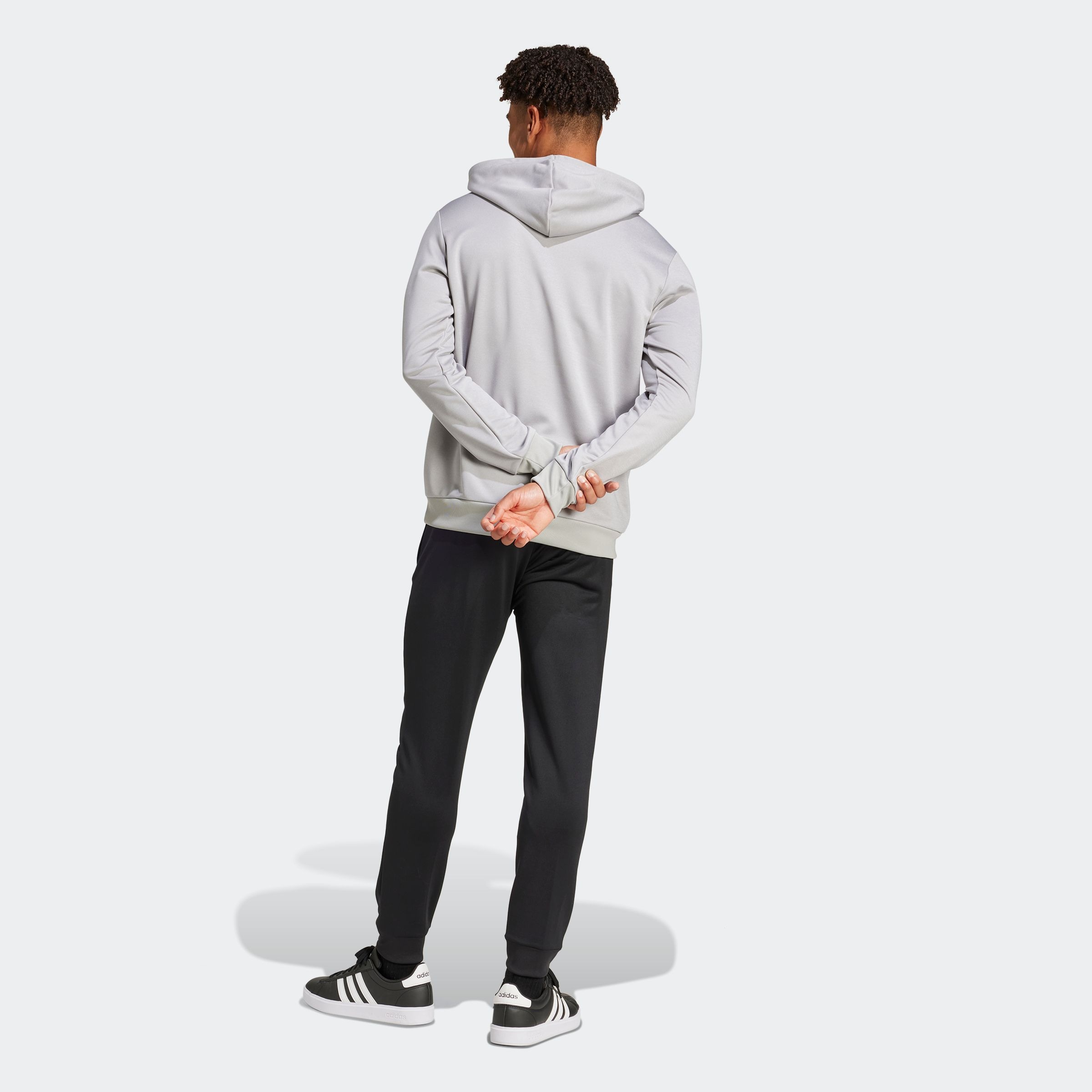adidas Sportswear Trainingsanzug »M BL FT HD TS«, 2 Stk. aus weichem French-Terry-Material, Hoodie