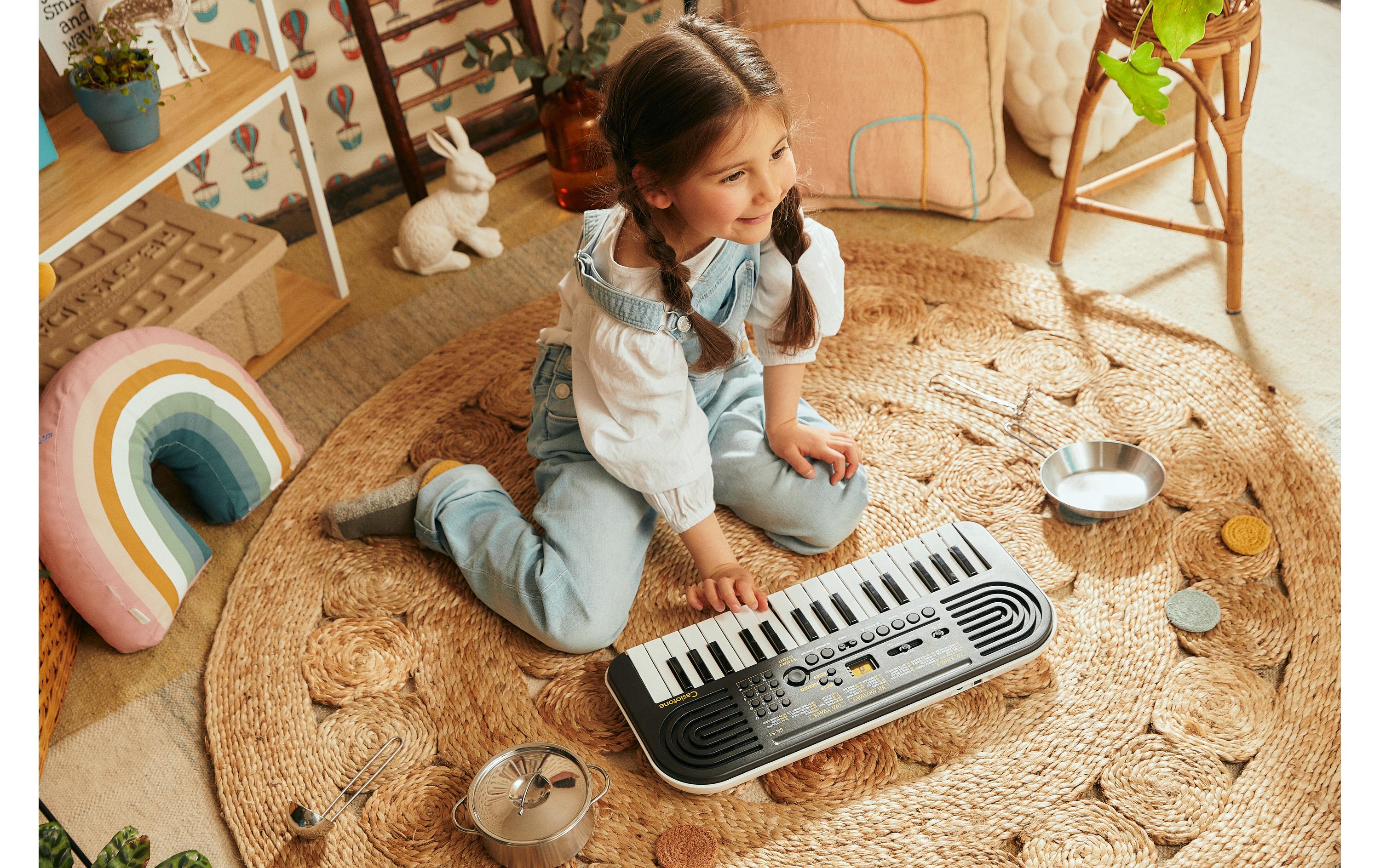 Keyboard SA-51Keyboard mit 32 Mini-Tasten und 100 Klangfarben