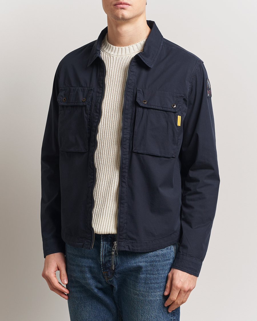 Parajumpers Tel Claimer Overshirt Blue Navy