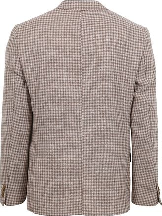 Suitable Blazer Grou Ruiten Beige SPE231037GR21ST-830 camel kopen