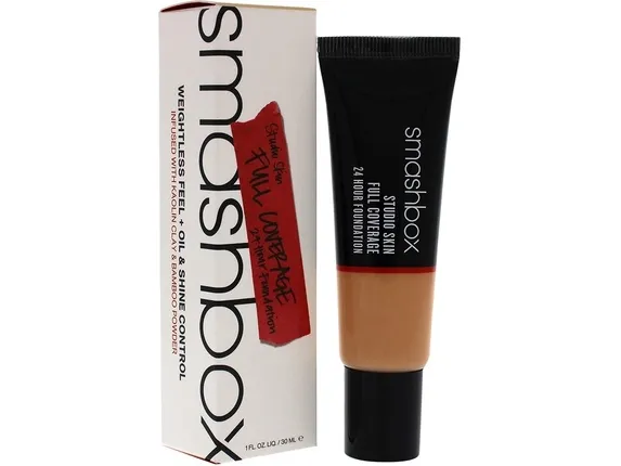 Smashbox Smashbox, Studio Skin, High Cover, Liquid Foundation, 2.2, Light Medium Warm & Peachy, 30 ml For Women