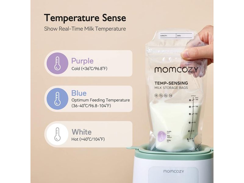 momcozy Muttermilchbeutel 50 Stück Muttermilchbehälter