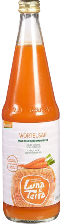 Luna e Terra Wortelsap Melkzuur Gefermenteerd 700ml