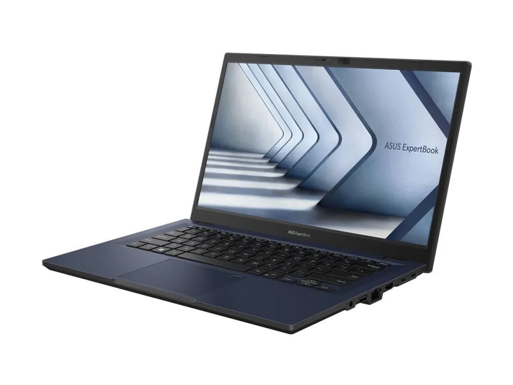 ASUS ExpertBook B1 B1402CVA-EB1464X - 180° hængselsdesign - Intel Core i5 - 1335U / op til 4.6 GHz - Win 11 Pro - Intel Iris Xe Graphics - 16 GB RAM - 256 GB SSD NVMe - 14