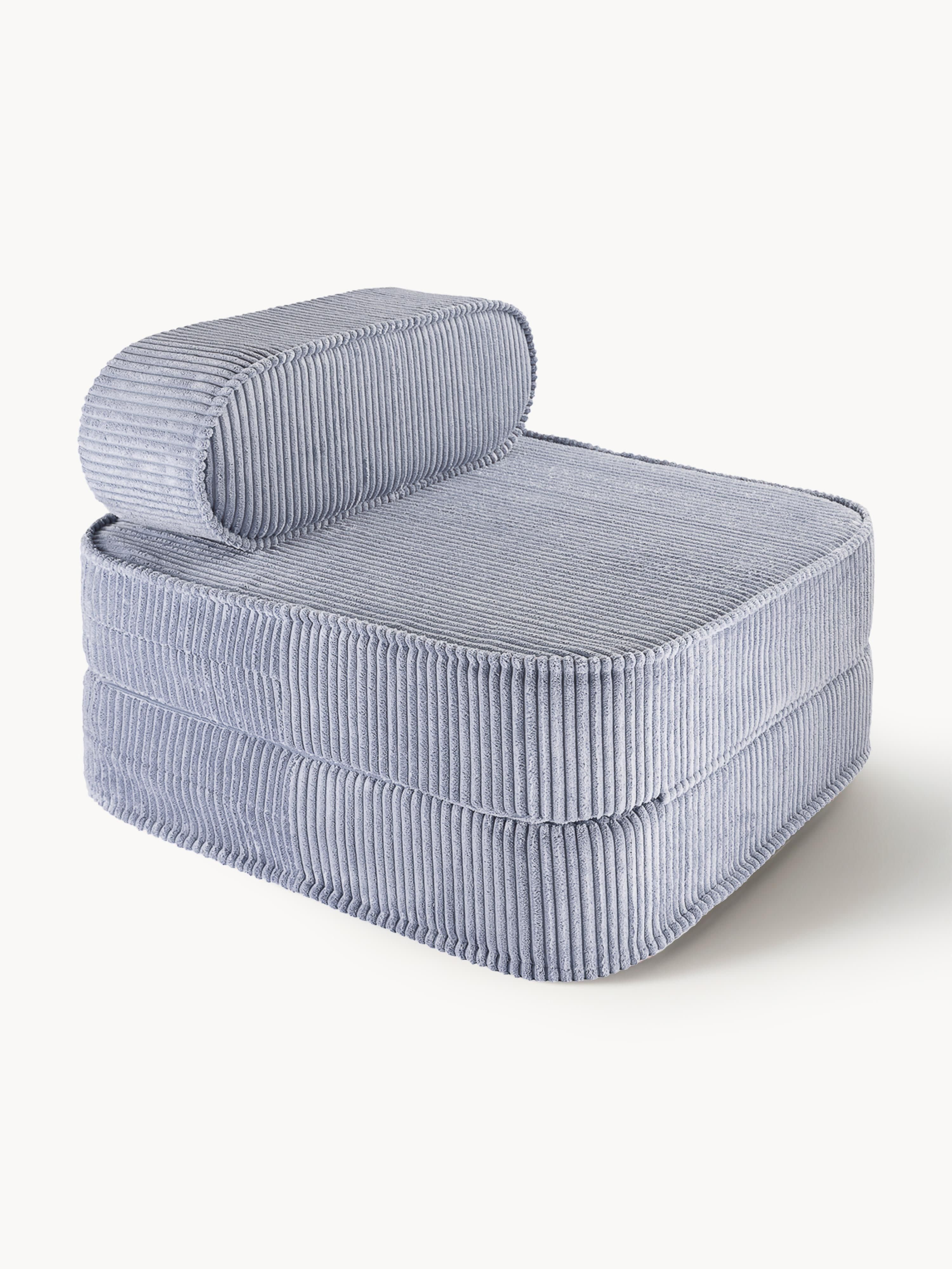 Kindervouwstoel Sugar van corduroy