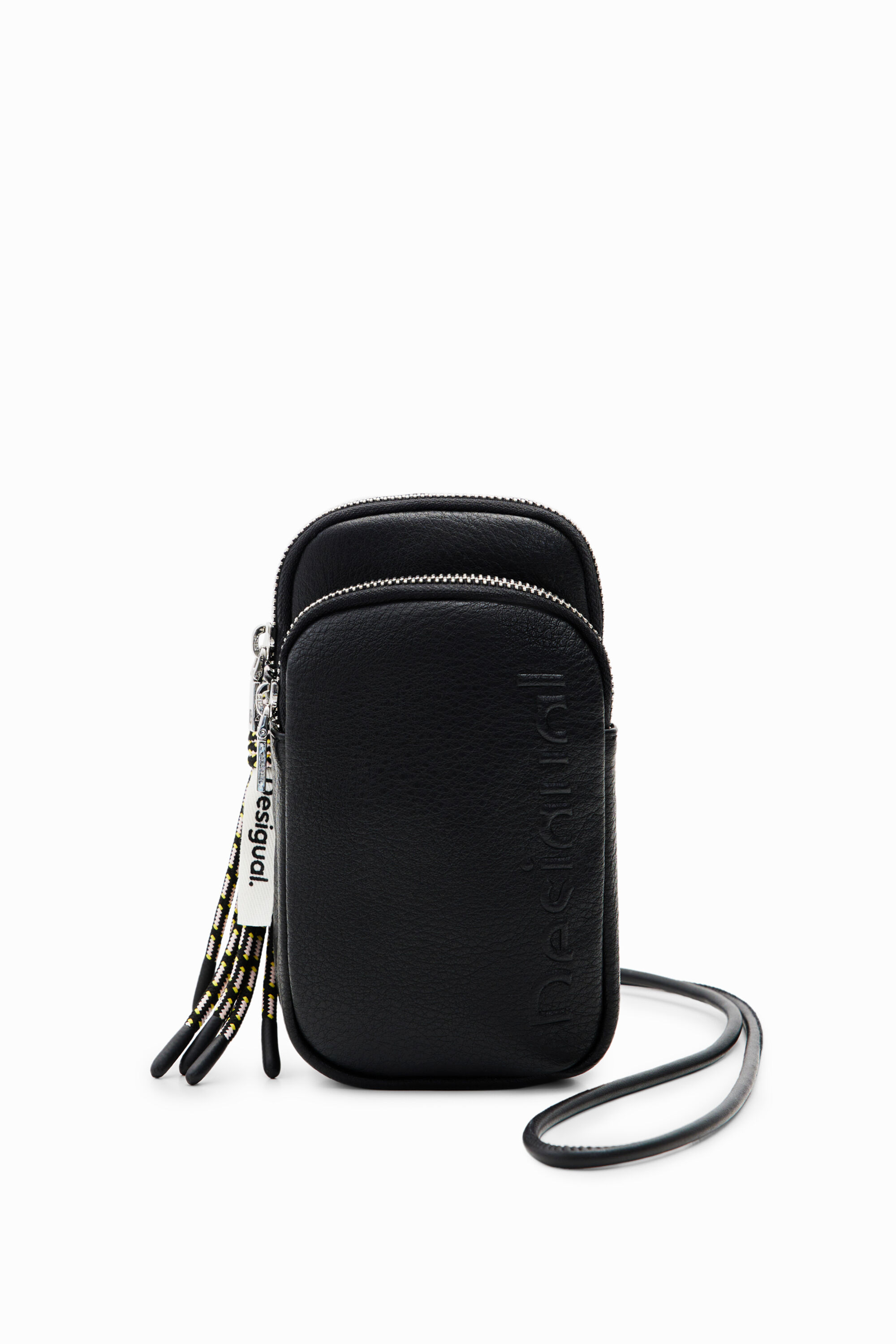 Étui de téléphone portable porte-monnaie effet cuir