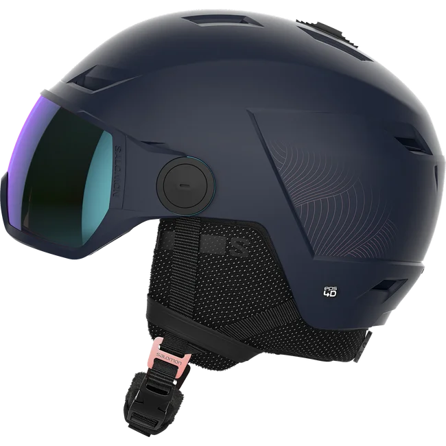 ICON LT VISOR PHOTO SIGMA  Damenhelm WisteriaNavy