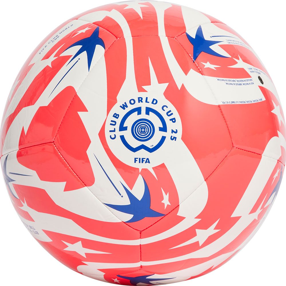 adidas Mundial de Clubes FIFA 25 Club Ball lucid red