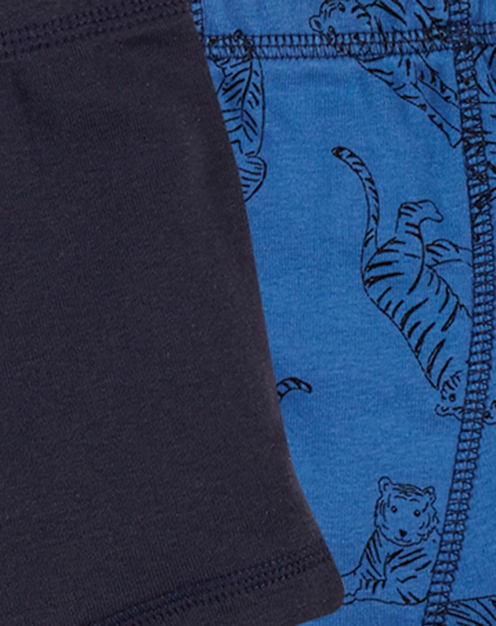 Unterwäsche-Set TIGER 3-teilig in blau