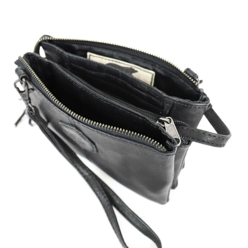 Bear Design Callisto Pelle Clutch Alessia CP1493 Zwart