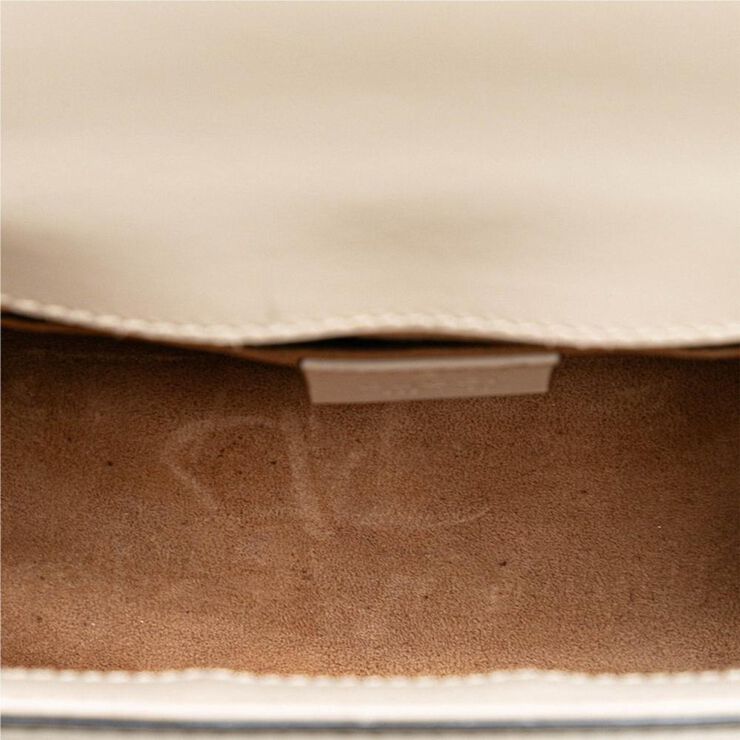 Gucci Vintage Gucci Sylvie White