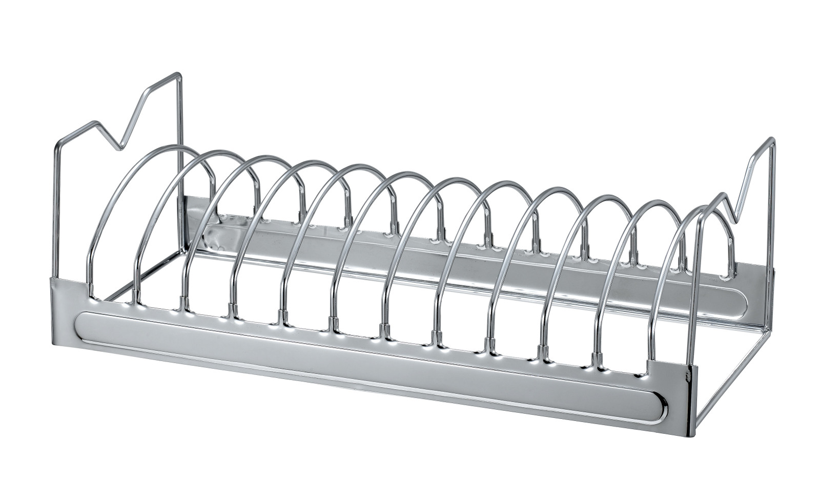 TEPRO Rippchen-Halter und Bratenkorb - silber - 38 cm