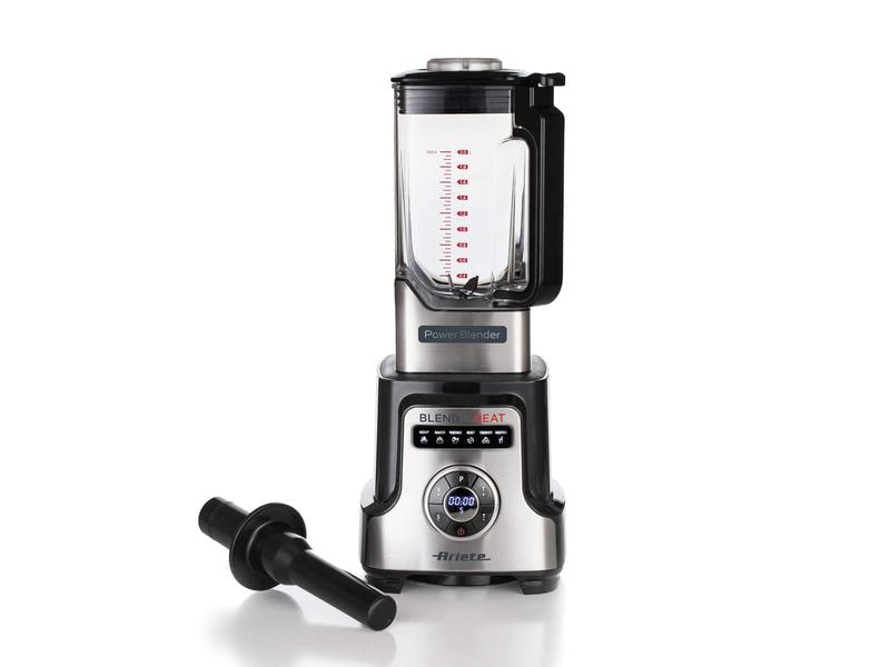 Ariete Standmixer Power Blender Schwarz/Silber Multifunktionaler Blender