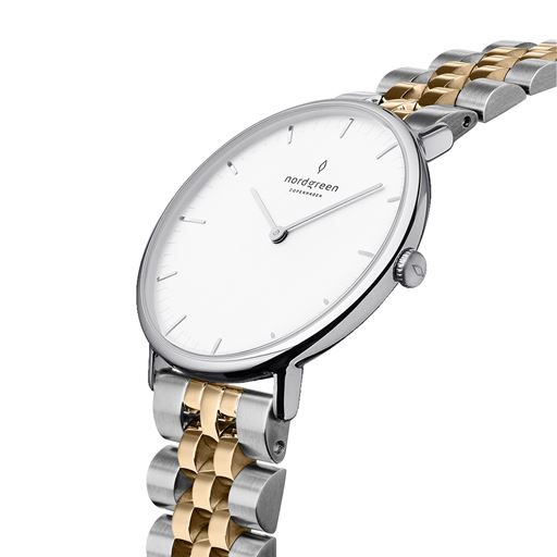 Nordgreen Native NR36SI5LSGXX Dameur, Stål/Guld, 36 mm