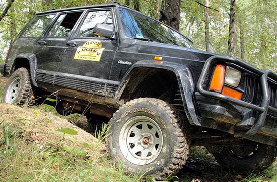 Geländewagen fahren Nürburg - Offroad-Parcours
