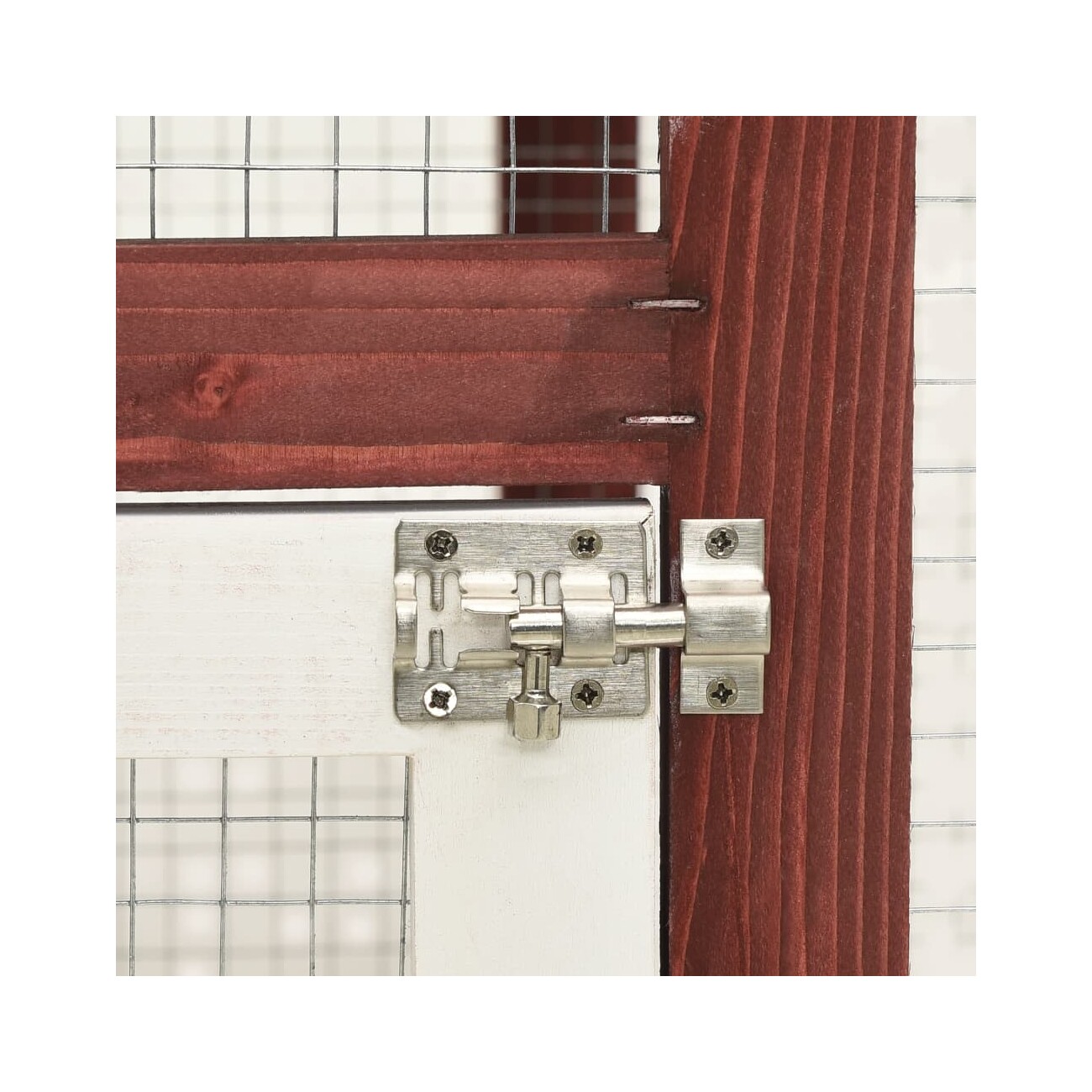 VidaXL Kaninchenstall braun