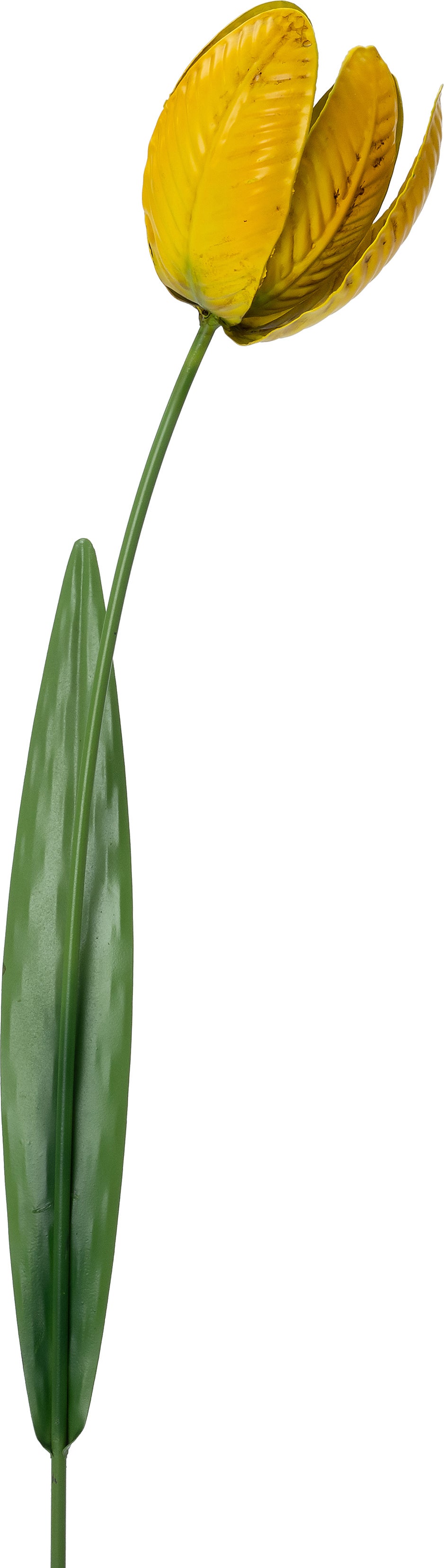 Intratuin tuinsteker tulp geel 13 x 10 x 76 cm