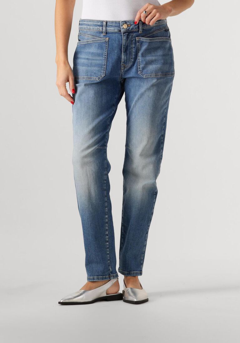 lichtblauwe summum tapered jeans tapered jeans soft