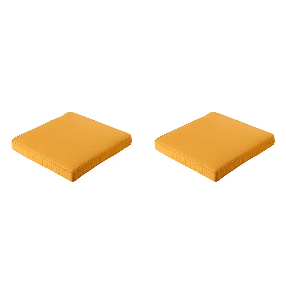 Madison - Lounge Profi-Line Zitkussen Panama golden glow - 60x60 cm - Set van 2