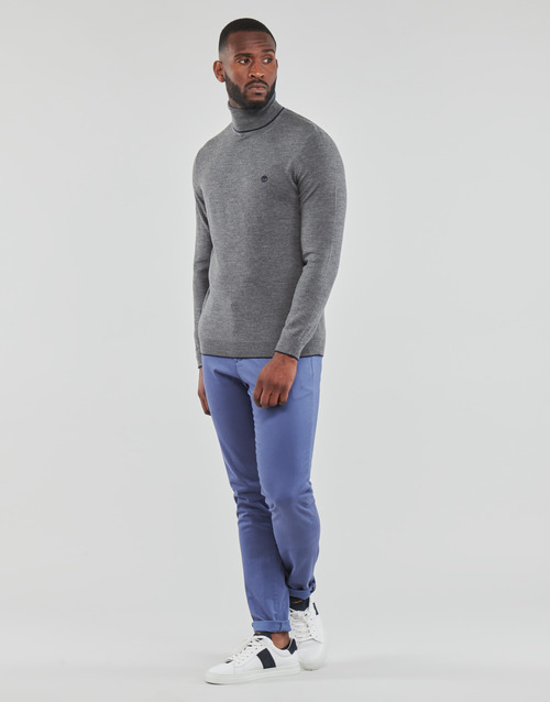 Timberland - LS NISSITISSIT RIVER CONTEMPORARY MERINO RWS TURTLE SWEATER REGU - Gris