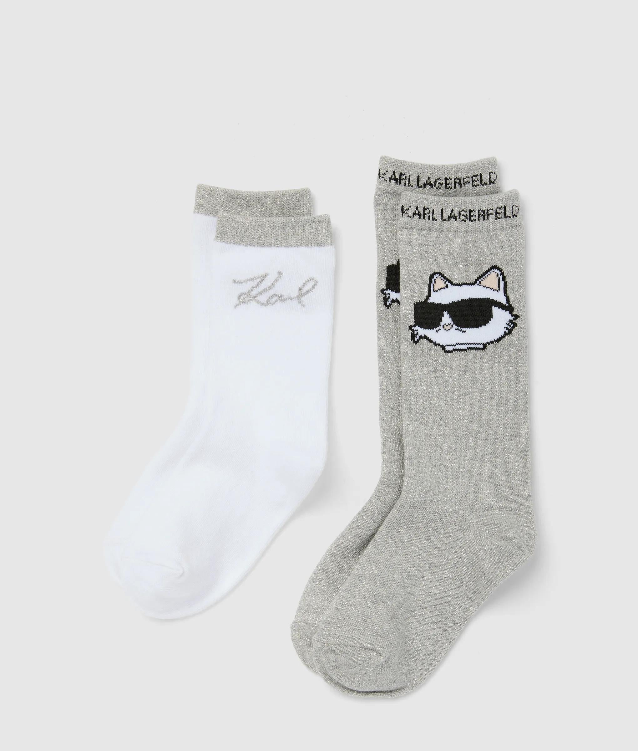 Meisjes Ikon Choupette sokken - 2 pak