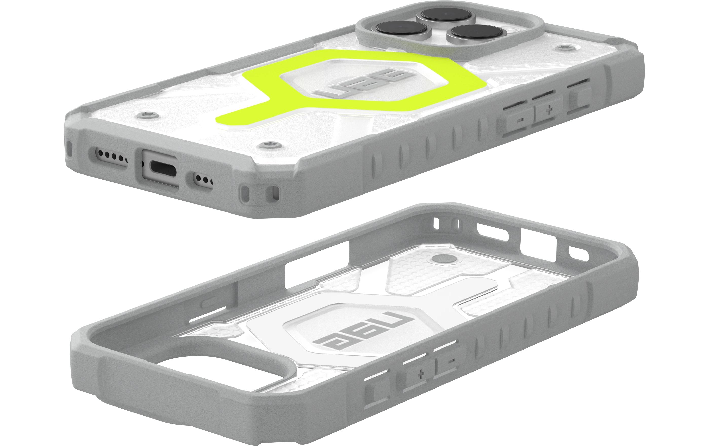 Back Cover Pathfinder Clear iPhone 16 Pro Active NeonSchutzhülle für das Apple iPhone 16 Pro