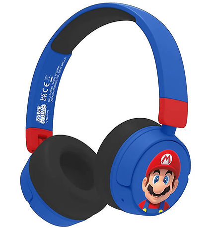 OTL Kopfhörer - Super Mario - On-Ear Kids - Kabellos - Blau/R
