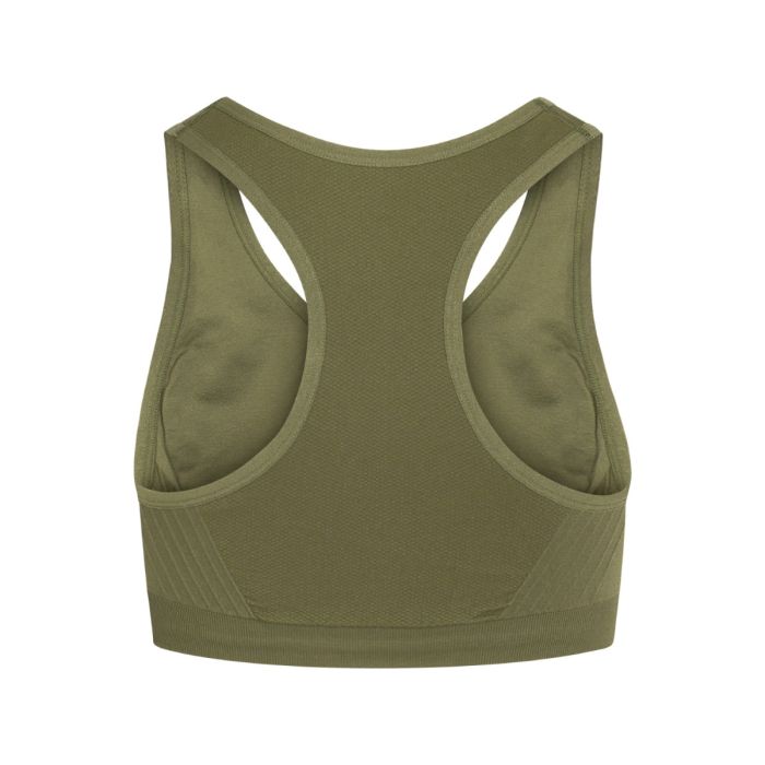 Zebdia Dame BH Seamless Bra Grøn