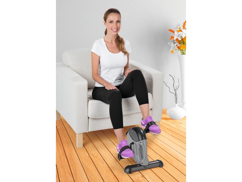 MAXXmee Mini-Trainer 2 in 1 Grau/Schwarz Mini-Trainer für Arme und Beine