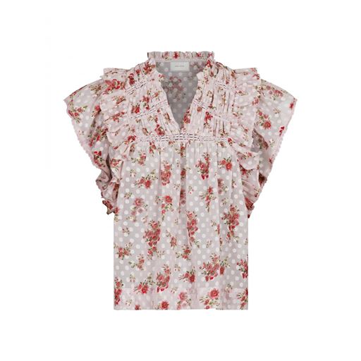 Neo Noir Jayla Dreamy Rose Bluse, Rose, 40