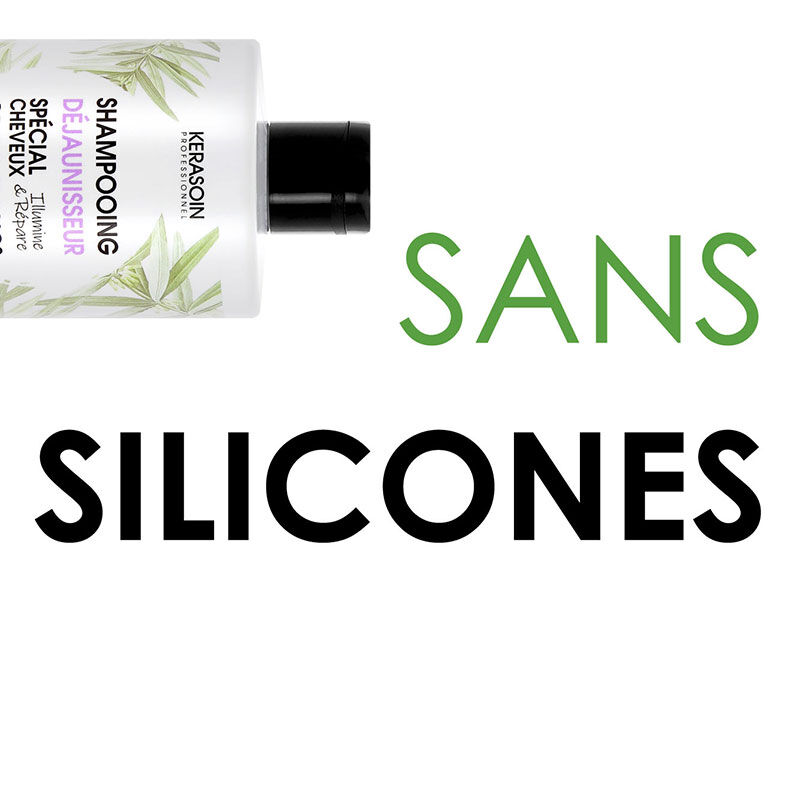 Shampooing déjaunisseur cheveux gris & blancs Gamme Nature