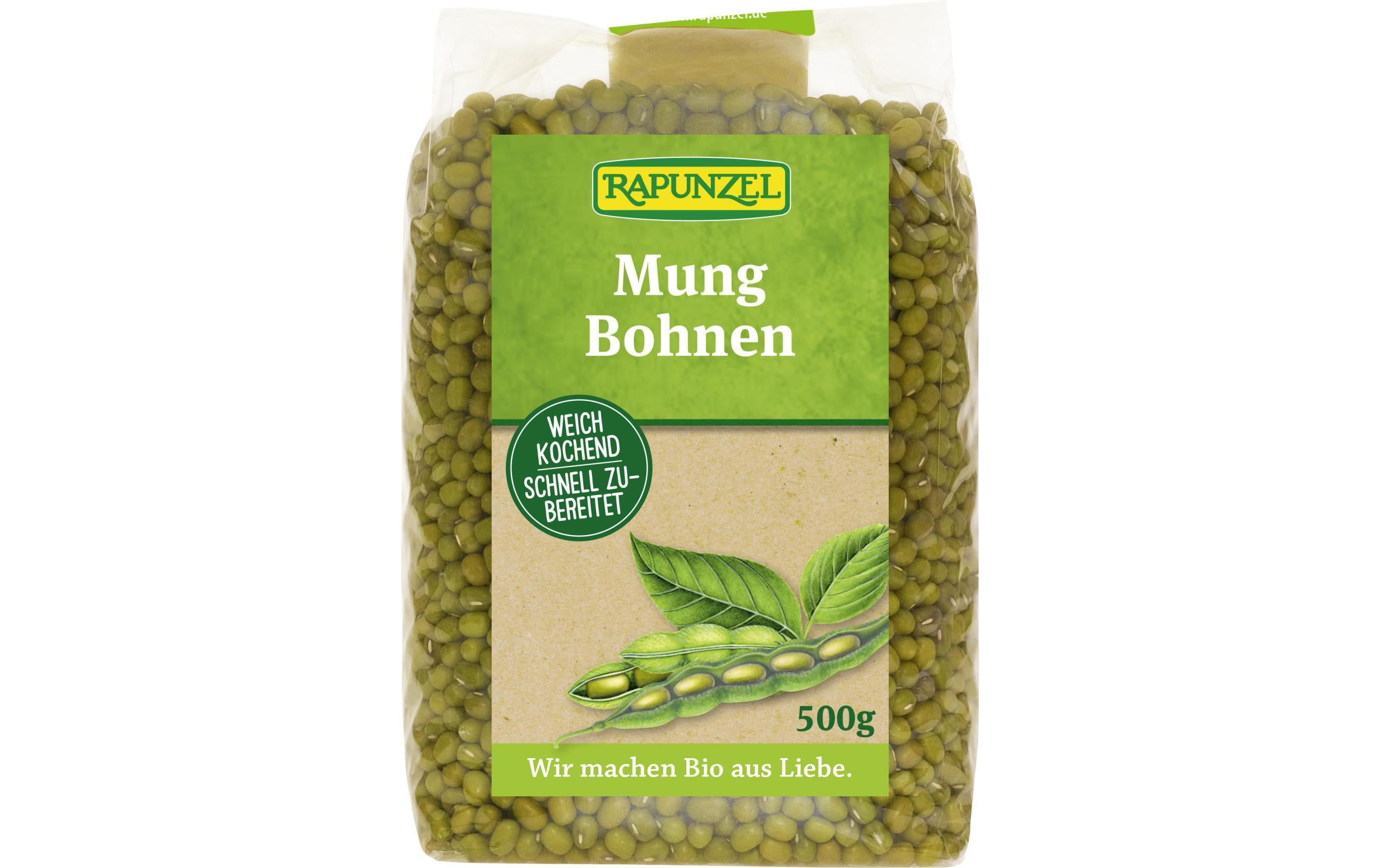 Bio Mungbohnen Beutel 500 gBio Mungbohnen