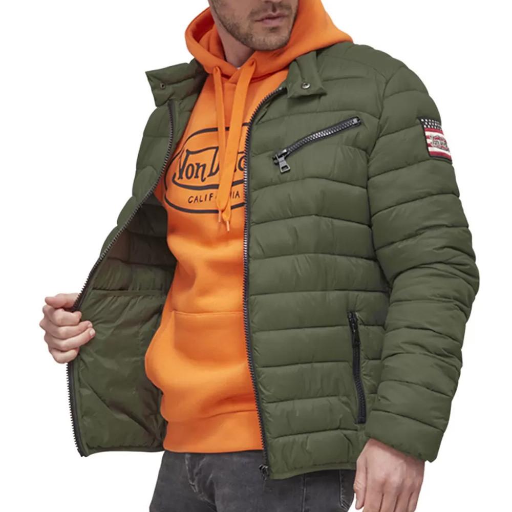 Von Dutch Doudoune Kaki Homme Von Dutch IGN