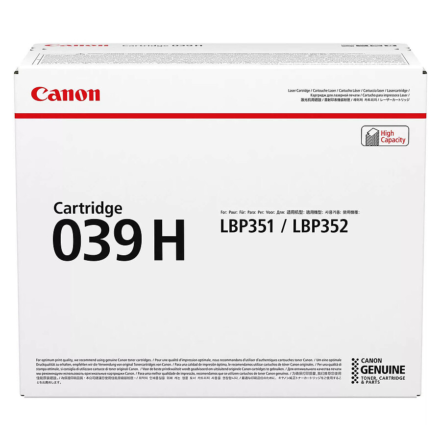 Canon 039H - Noir