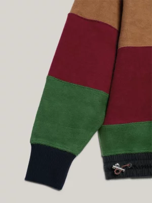 Moletom oversized listrado Tommy x Pendleton New York