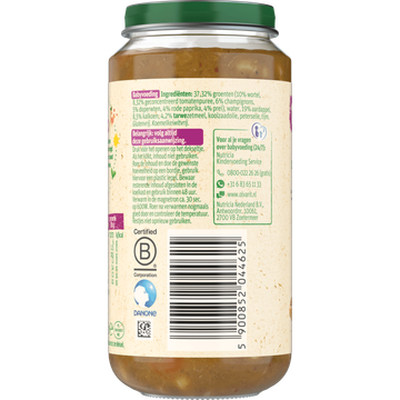 Olvarit 18+ Maanden Stamppot Wortel Kalkoen 250g