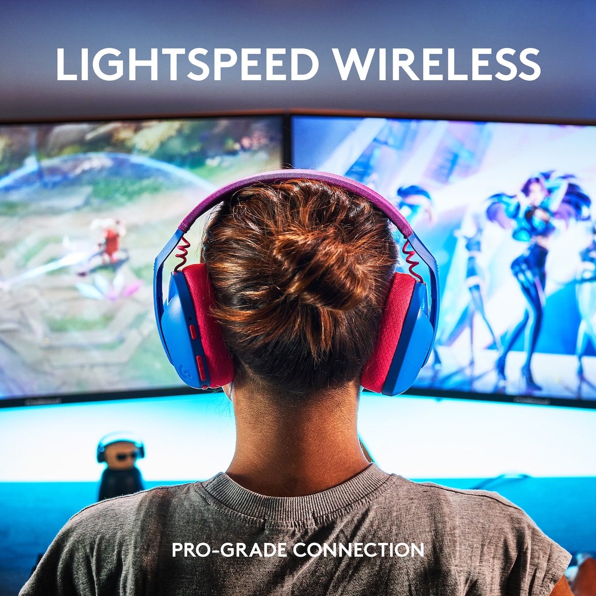 Logitech G435 gaming headset (blå)