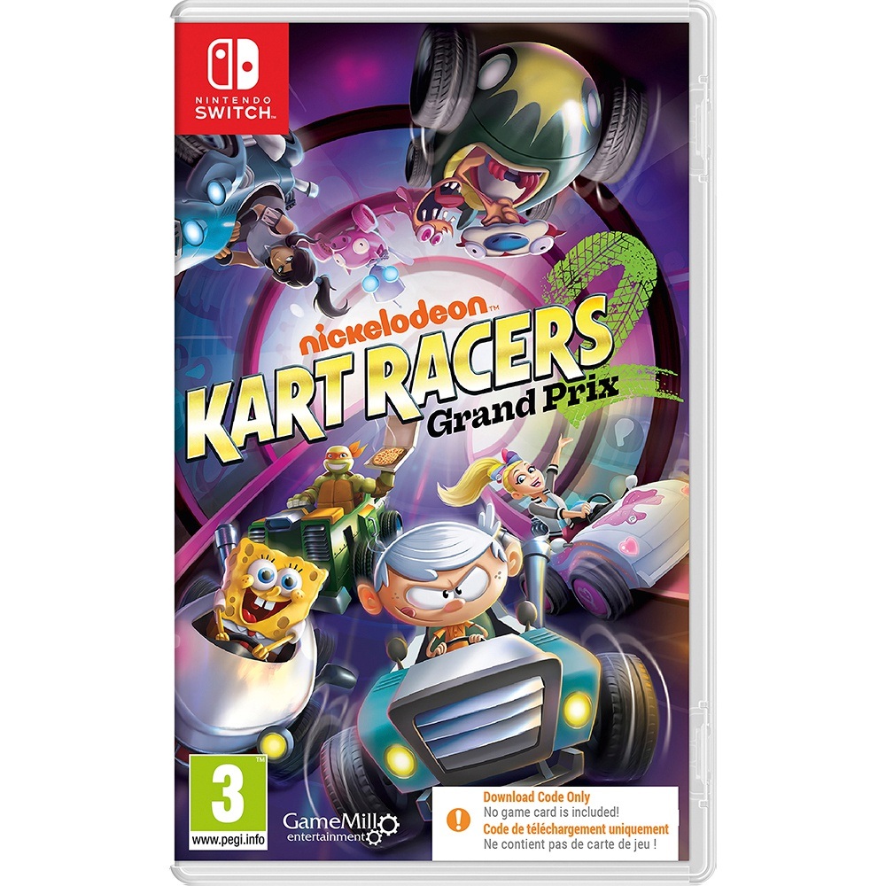 Nickelodeon Kart Racers 2: Grand Prix Nintendo Switch (Code in der Verpackung)