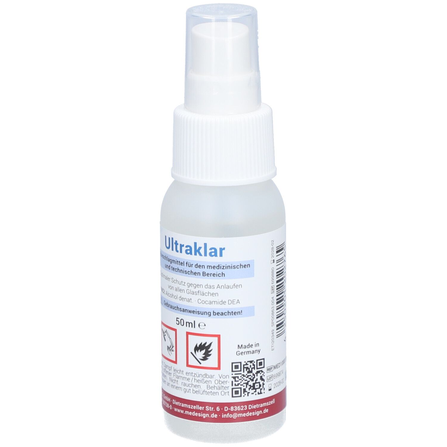 Ultraklar Antibeschlagmittel