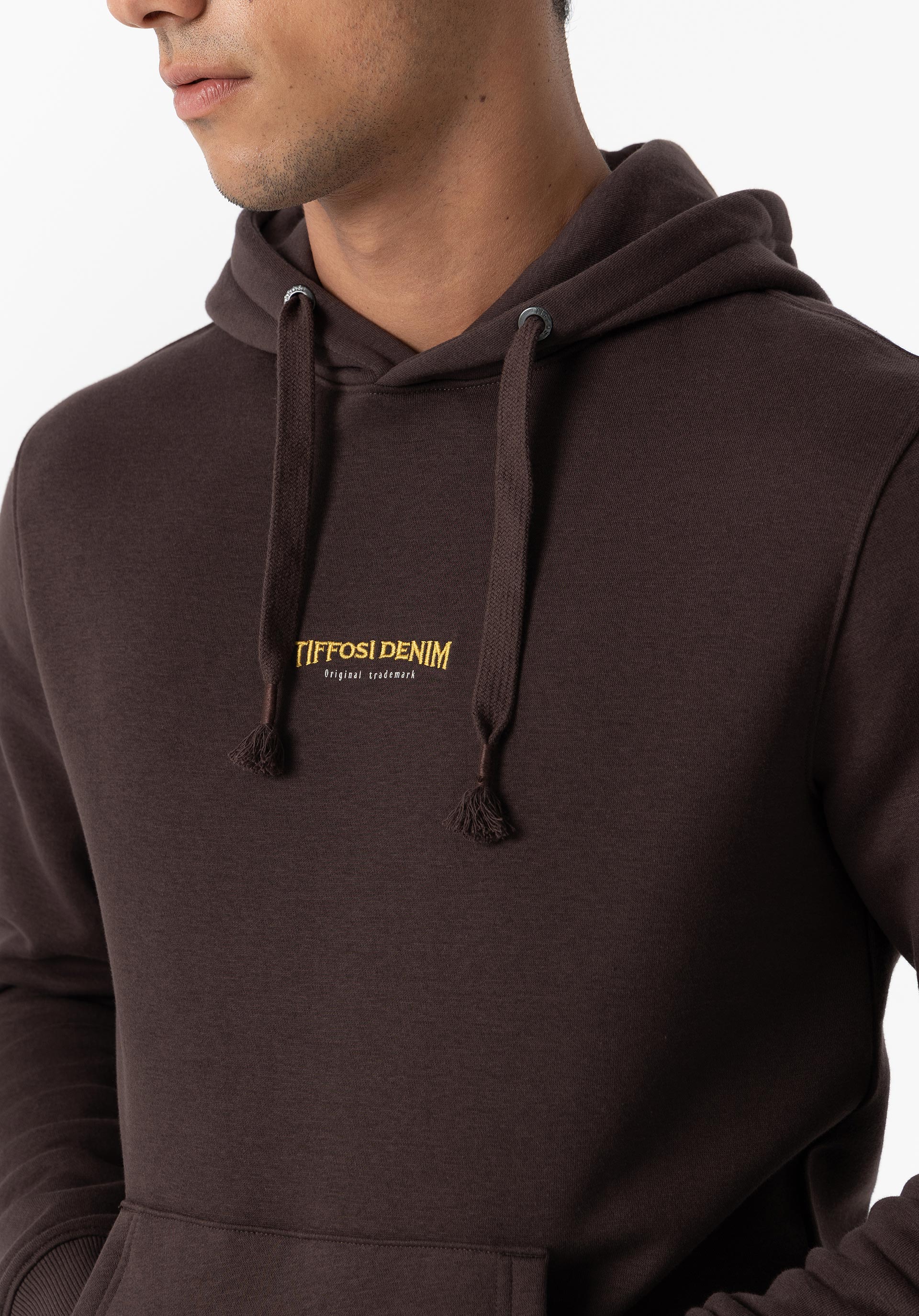 Hoodie com Estampado nas Costas
