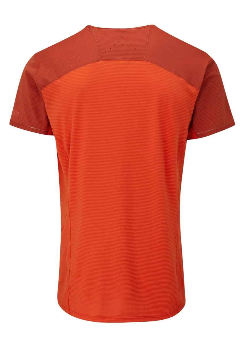 Rab Sonic Ultra Tee Red Clay/Firecracker