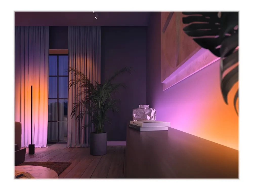 Philips Hue White and Colour Ambiance Gradient - Lysrem - LED - 20 W - 2200-6500 K - 200 cm - hvid